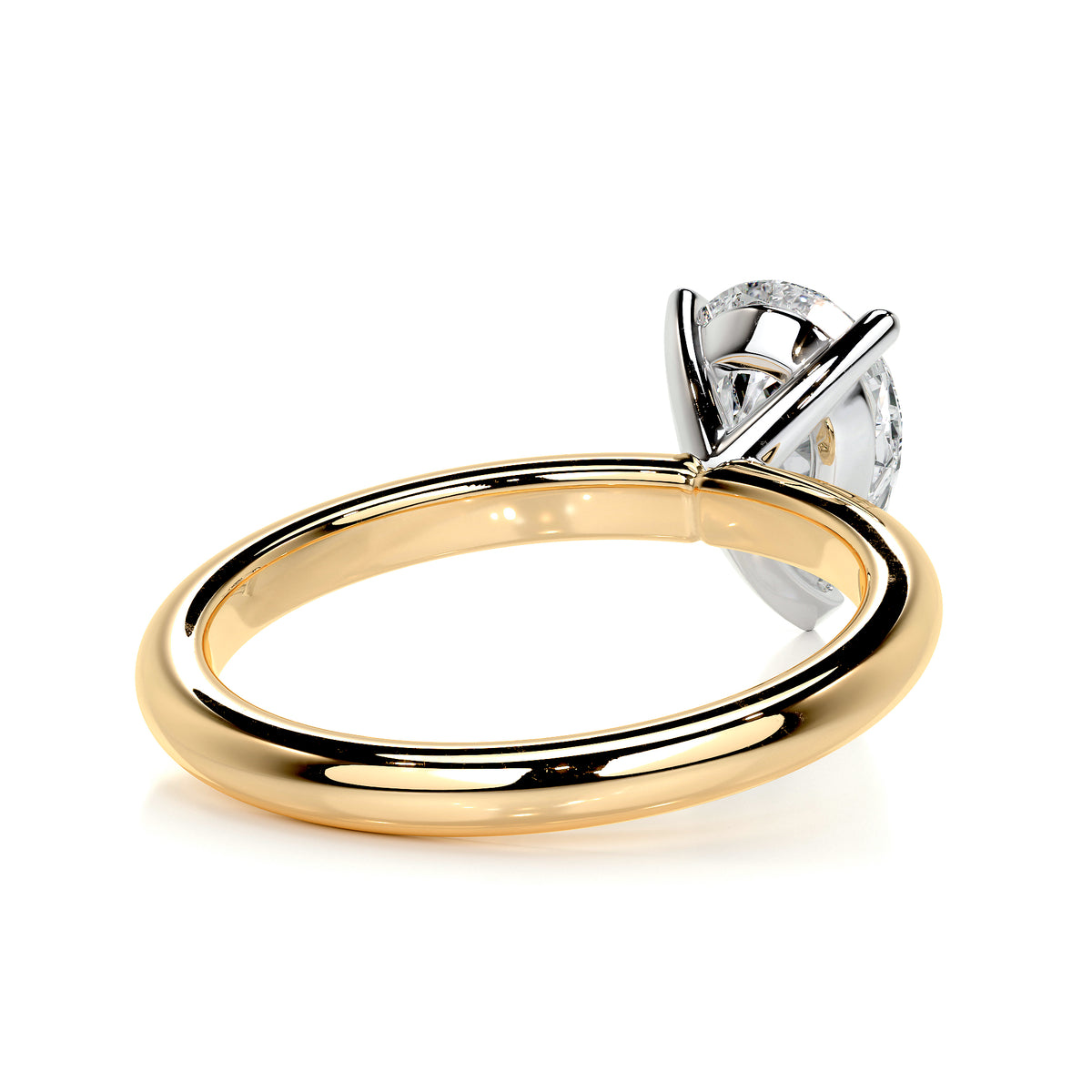 Minimalist Solitaire Engagement Ring