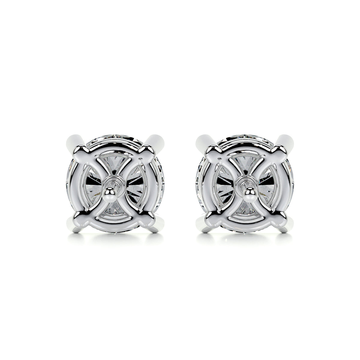 Classic Four Claw Stud Earrings