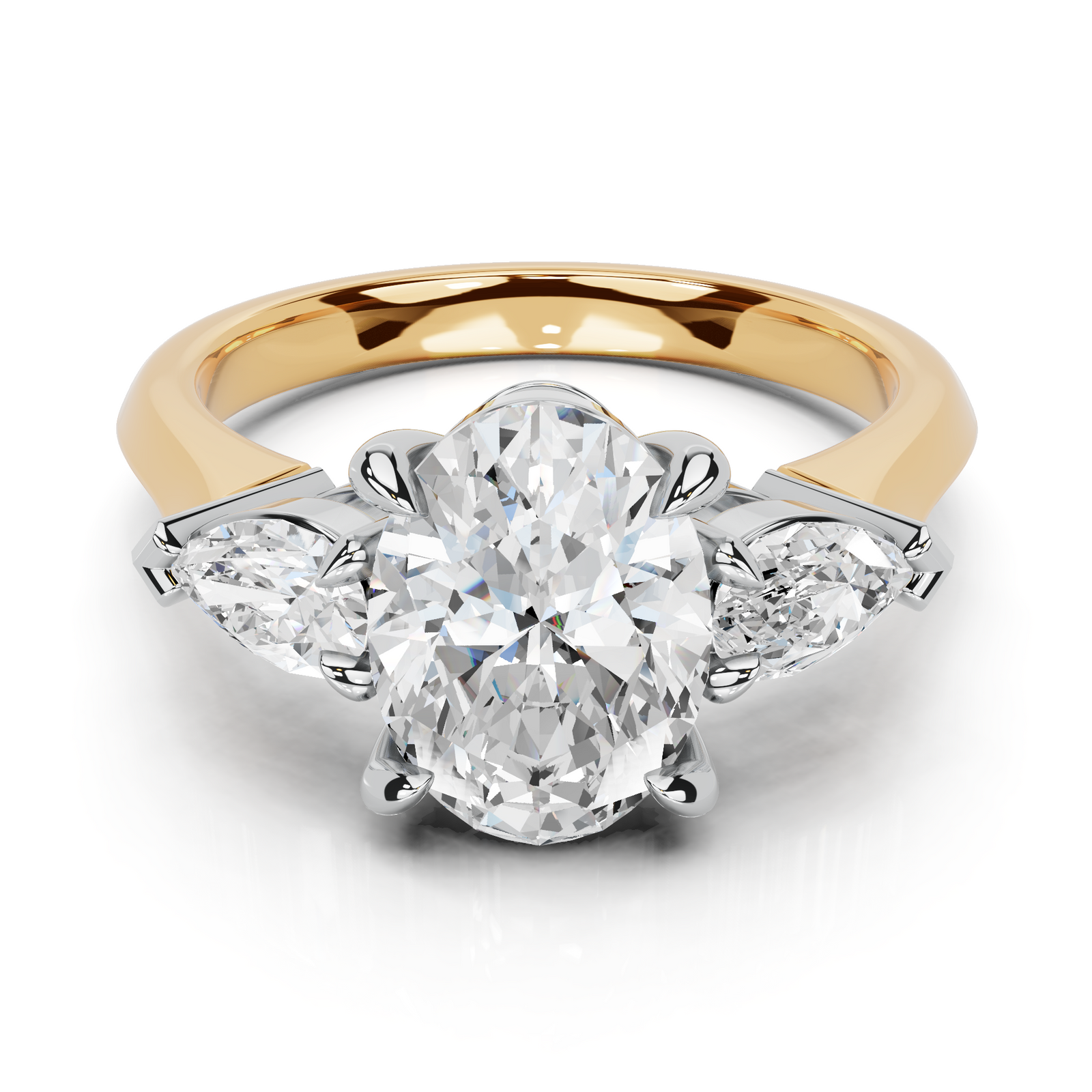 yellow gold platinum