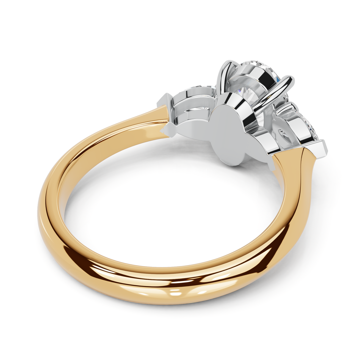 yellow gold platinum