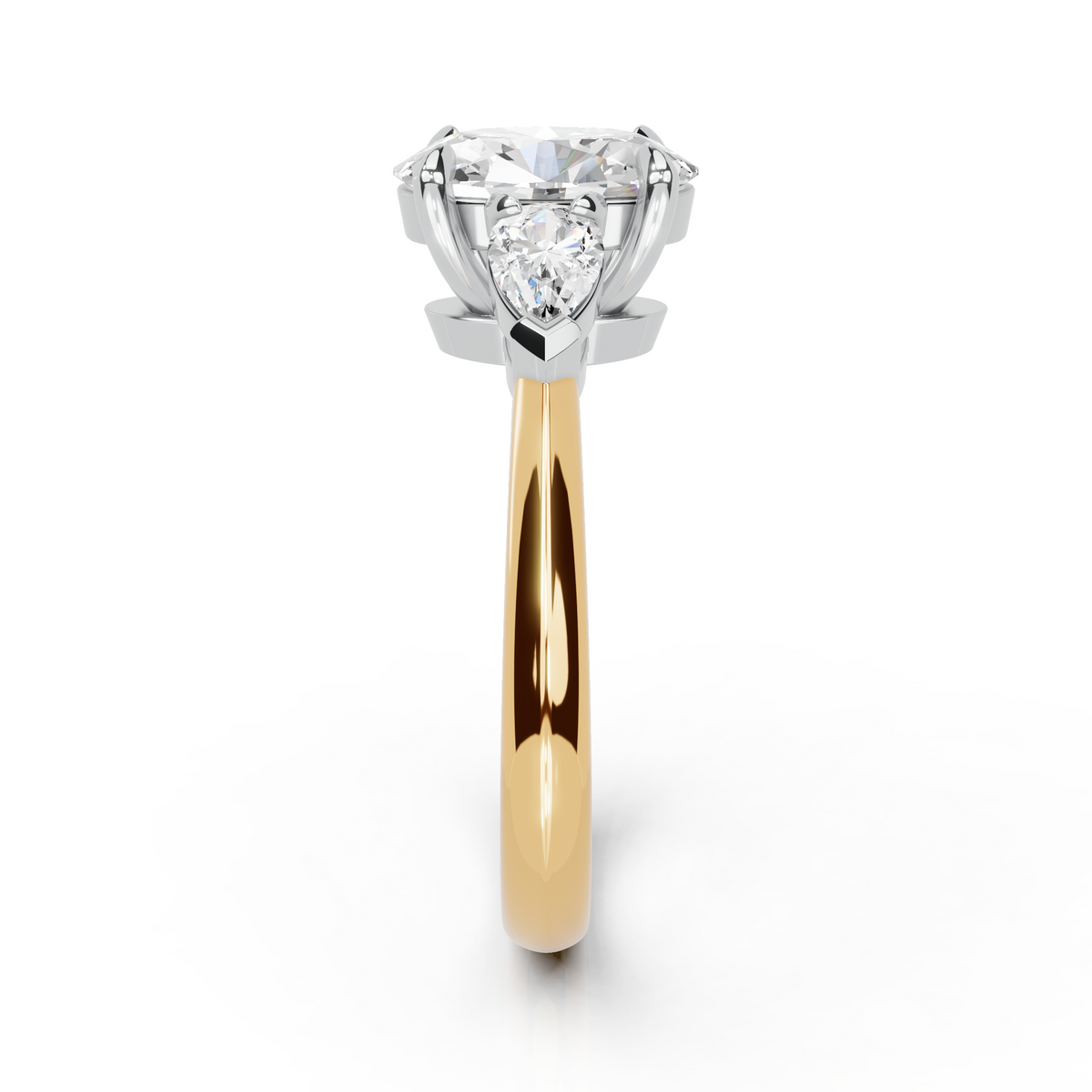 yellow gold platinum