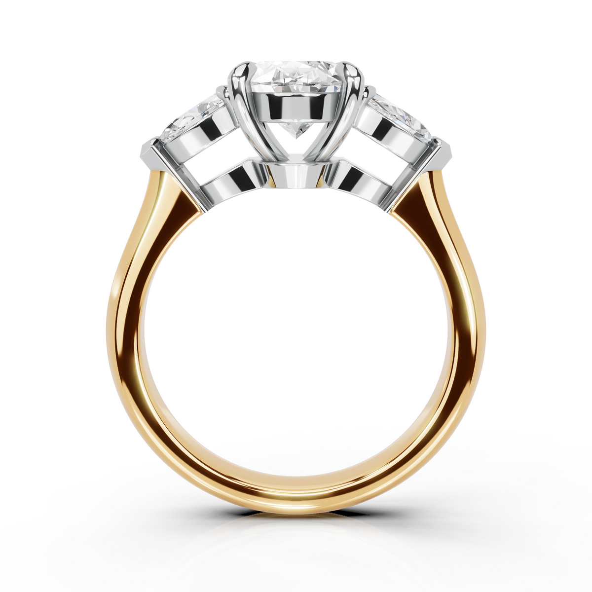 yellow gold platinum