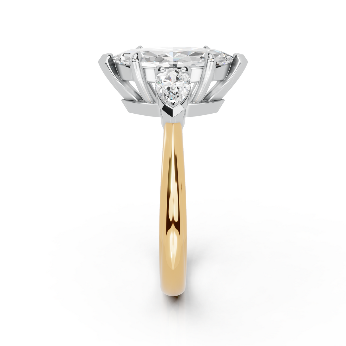 yellow gold platinum