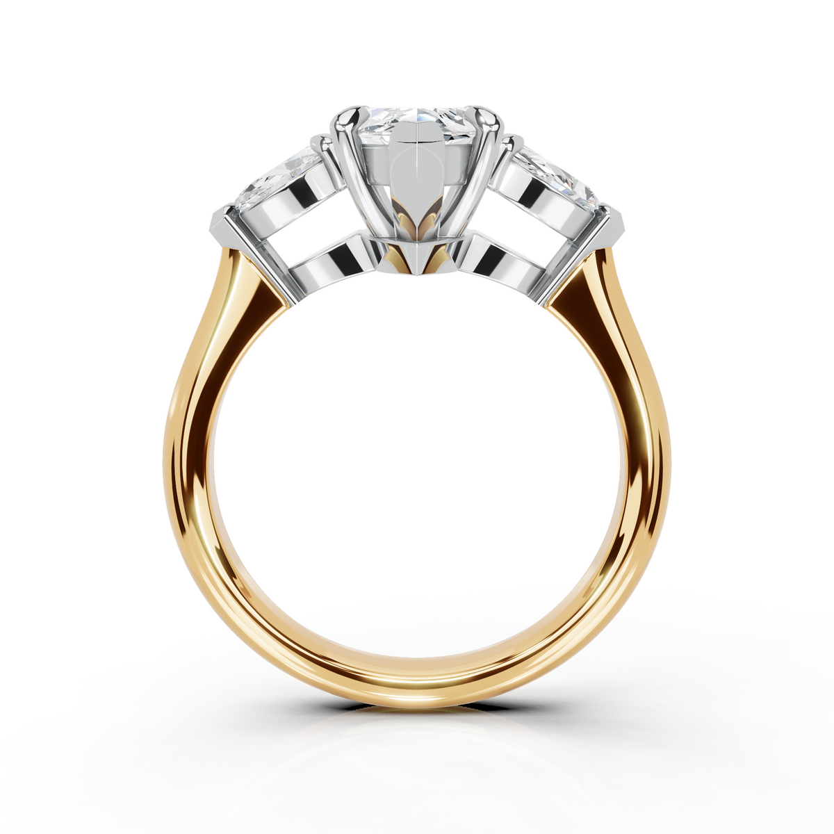 yellow gold platinum