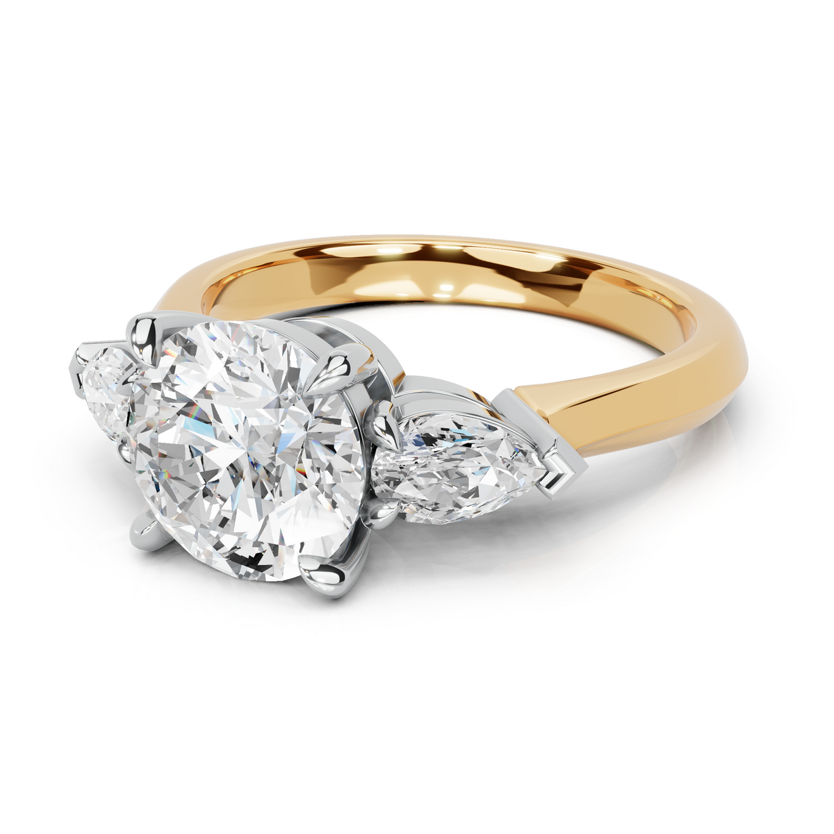 yellow gold platinum