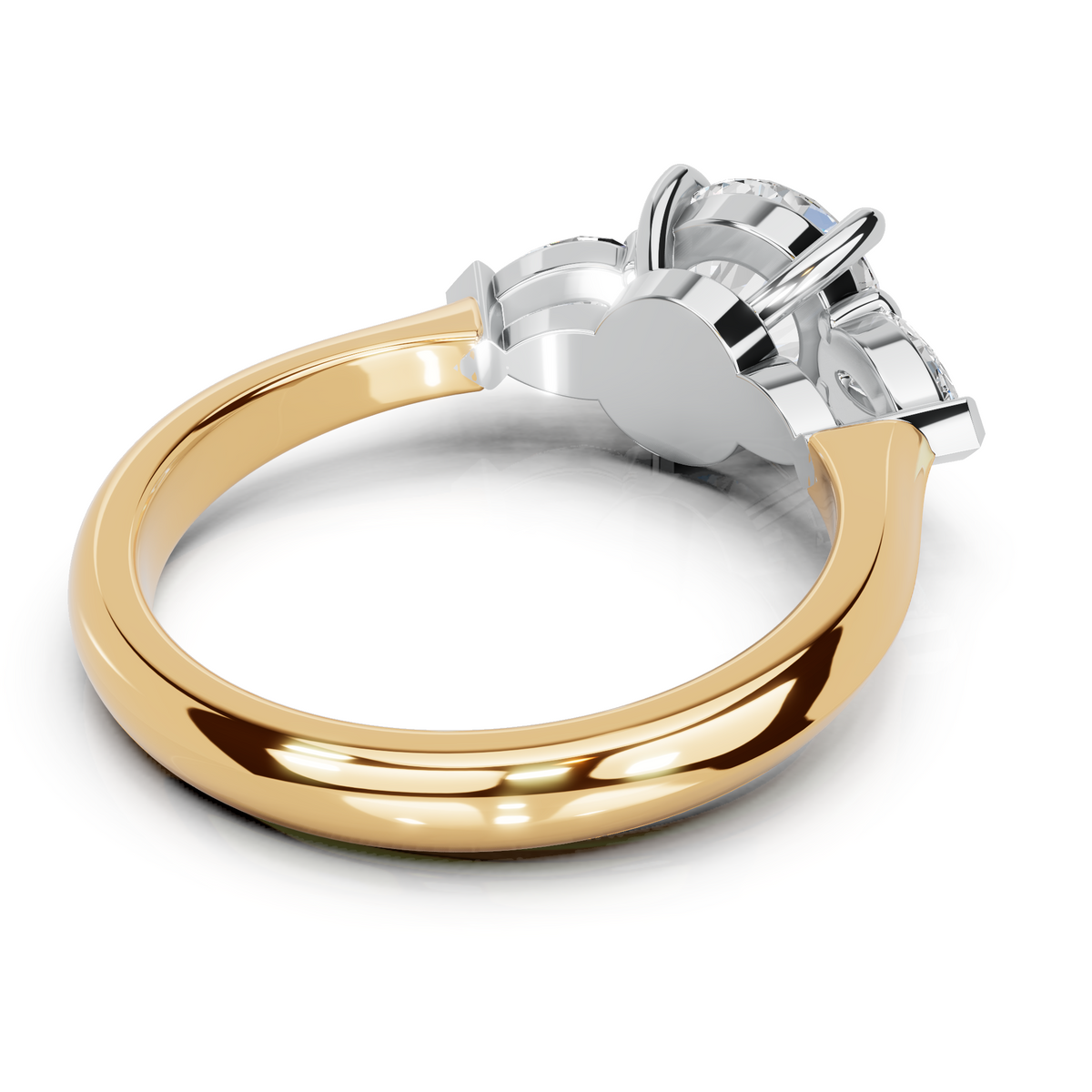 yellow gold platinum