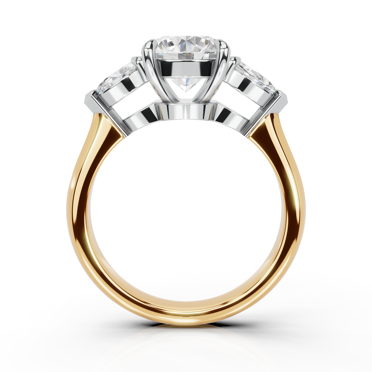 yellow gold platinum