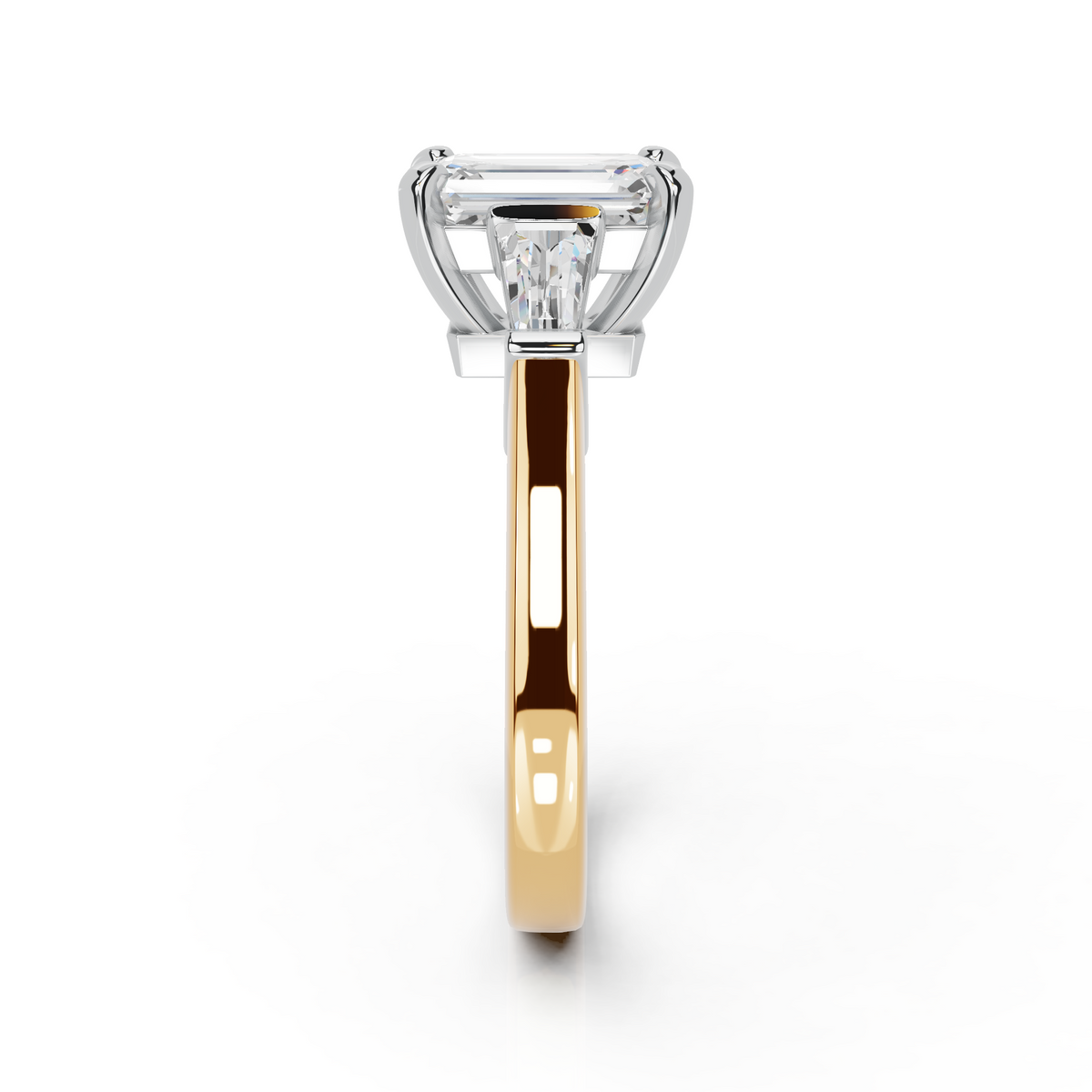 yellow gold & platinum